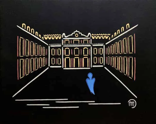 Pierre-Yves dans son château