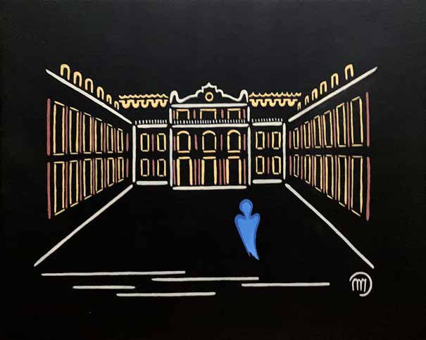 Pierre-Yves dans son château — Marjolaine Daniel