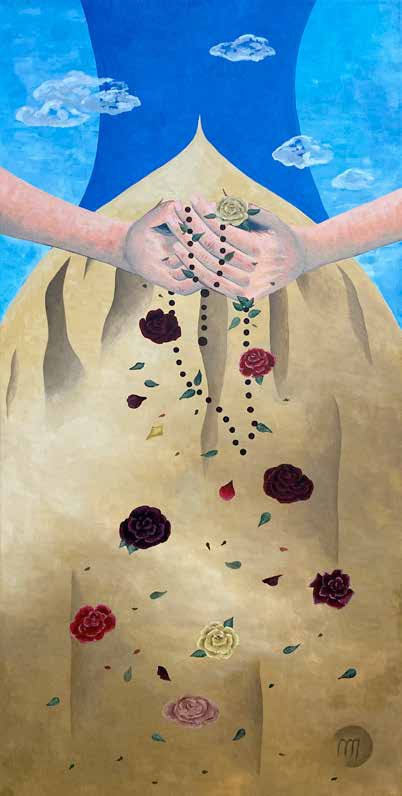 Pluie de roses éternelles — Marjolaine Daniel