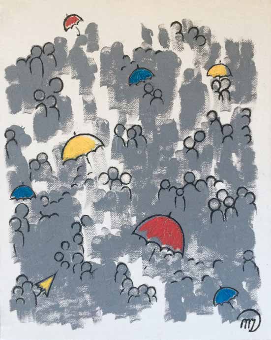 La foule — Marjolaine Daniel