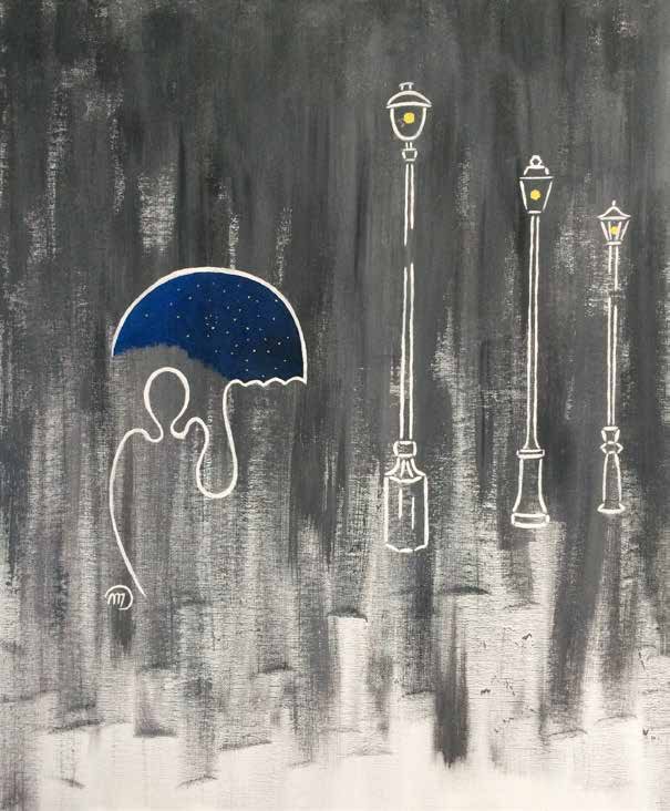 Un petit coin de parapluie contre un coin de paradis — Marjolaine Daniel