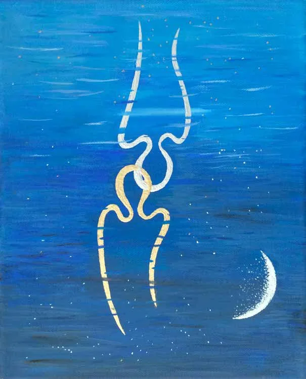 Under the moonlight